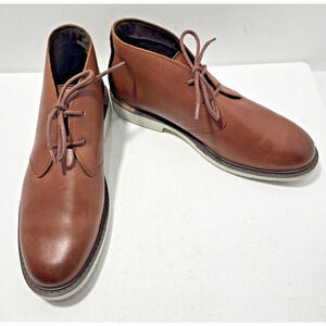 Cole Haan Go-to Lace Chukka Boots Men's 8.5M Woodbury Tan Round Toe Lace Up